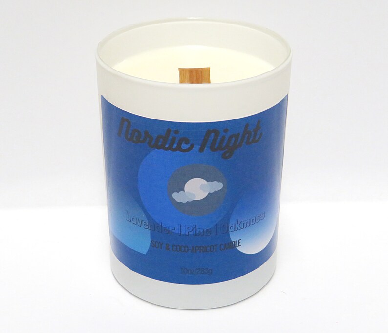 Christmas Candle | Wooden Wick | Soy Wax | 10oz - Etsy