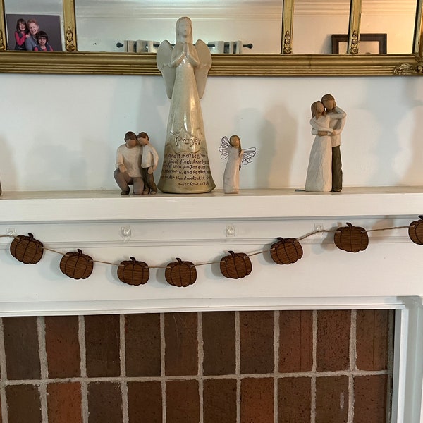 Fireplace Garland Etsy