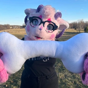 Large Plush Bone Fursuit Cosplay Prop