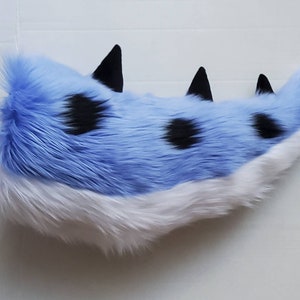 Periwinkle Dinosaur Fursuit Cosplay Tail