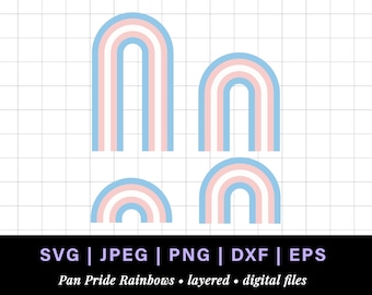 Trans pride rainbow lgbt png, transgender pride png for trans pride sticker pins, trans svg for trans shirt gift, pride rainbow lgbt svg