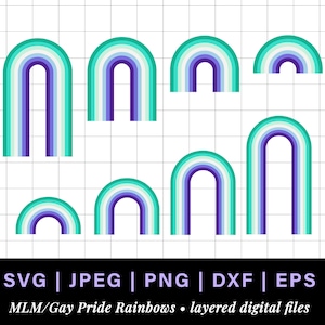 Gay pride retro rainbow svg, subtle pride rainbow svg, lgbt rainbow svg, lgbt retro rainbow svg, lgbt pride rainbow svg bundle, mlm rainbow