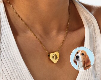Pet Urn Necklace • Cremation Jewelry• Cremation pet memorial pendant• Ashes Necklace•Heart Cremation Necklace•Pet Loss Gifts•Memorial Gifts