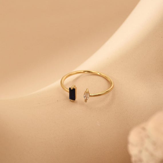 thumbnail image 2 of March X June Toi Et Moi Birthstone RING; & Co. White Gold / 5.5 2 of 12
