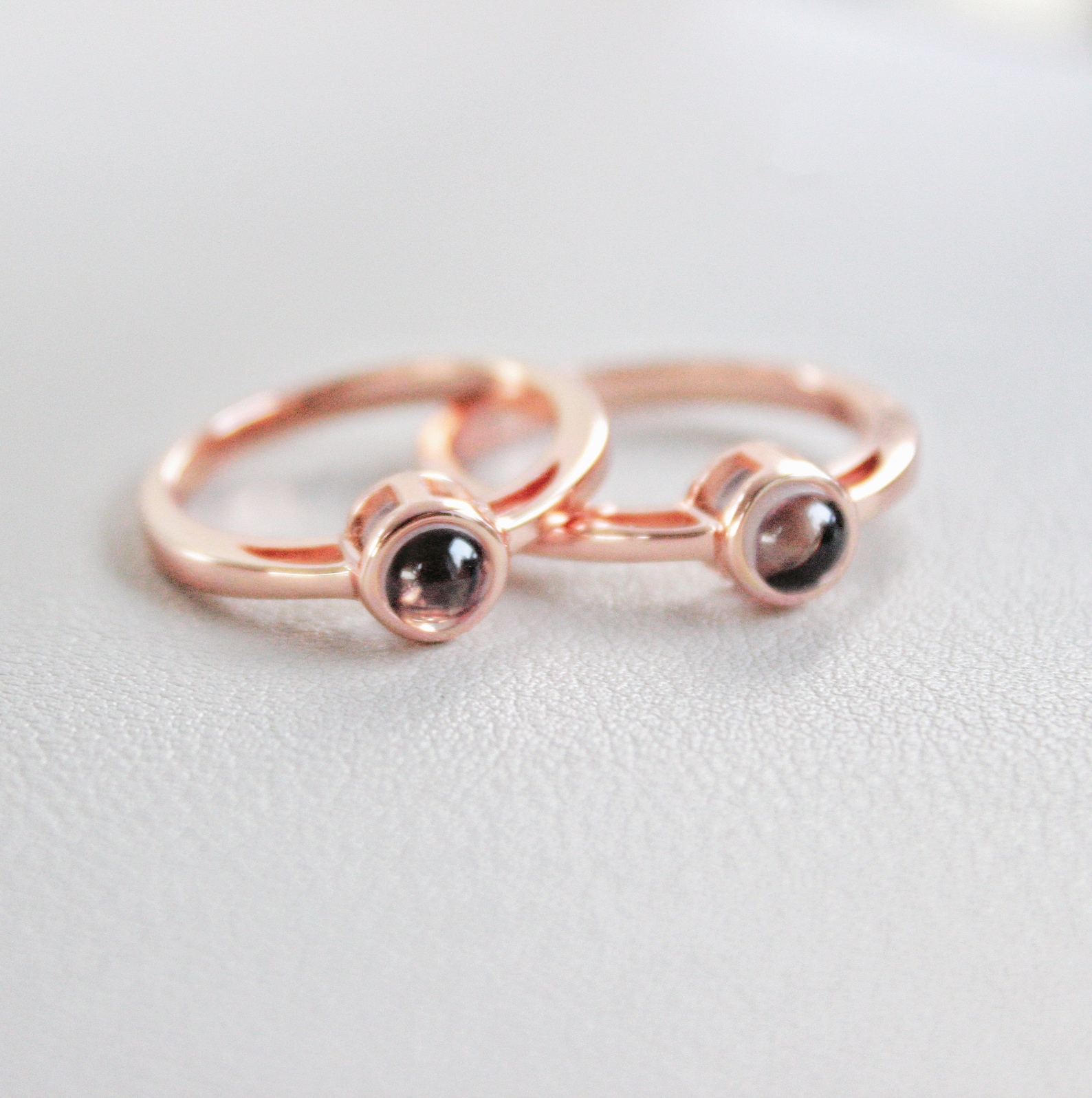 Photo Projection Ring • Photo Ring for Couple • Couples Photo Rings ...