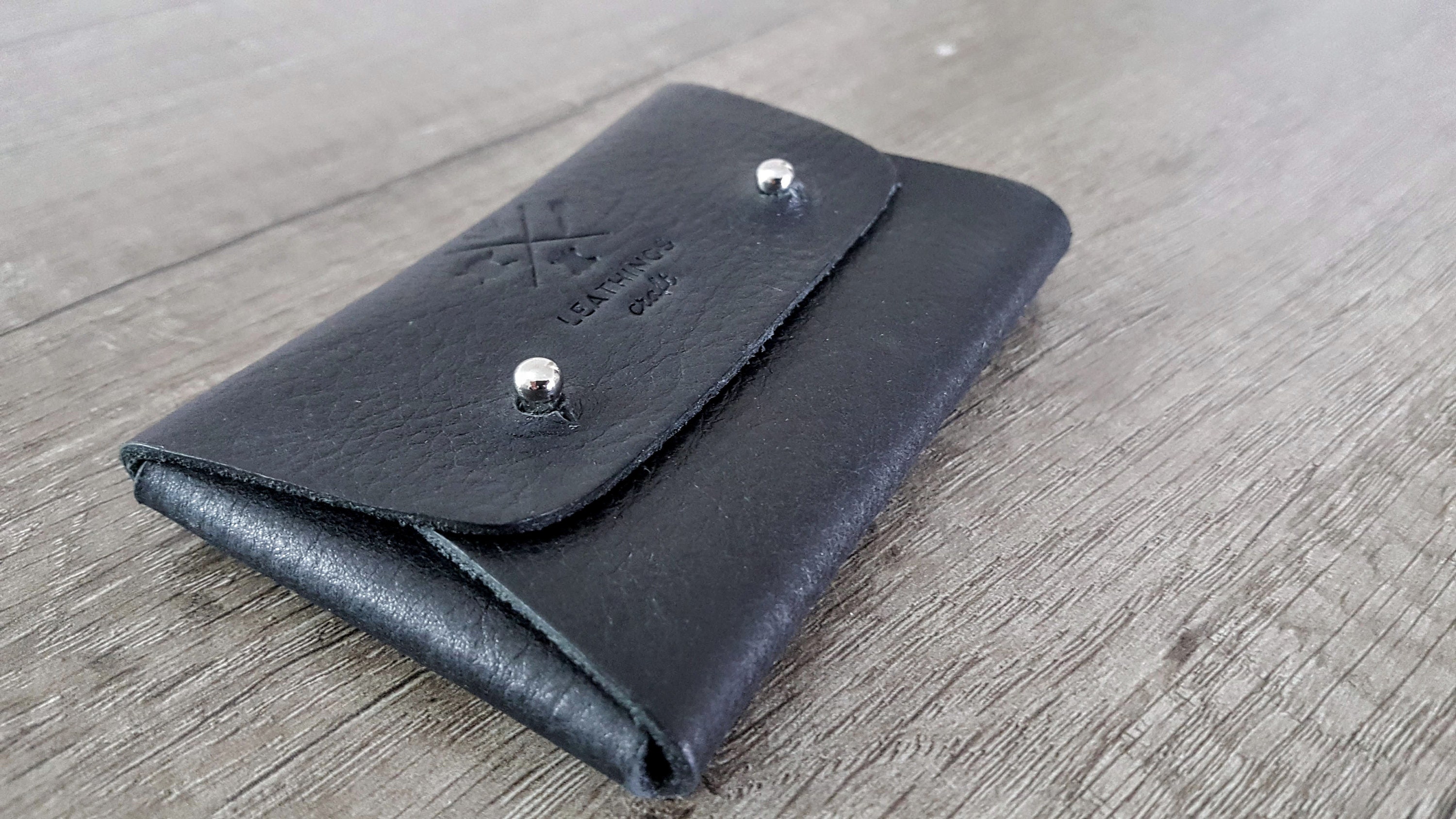 Card Wallet Pattern PDF Leather Business Card Case Make Etsy UK