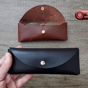 Modello per custodia per occhiali in PDF, occhiali da sole in pelle senza cuciture, modello PDF, porta occhiali da sole con piega origami su più lati, crea una copertura per occhiali fai da te