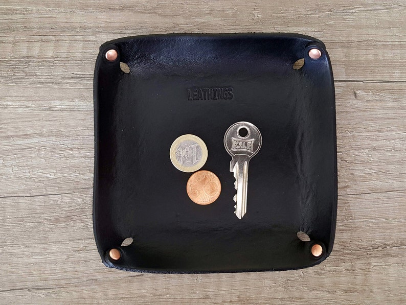 Leather Valet Tray Template Pattern Guide Two Pattern Size Digital PDF