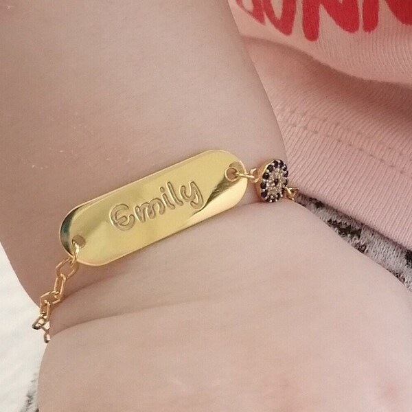 Baby Girl Bracelet Etsy