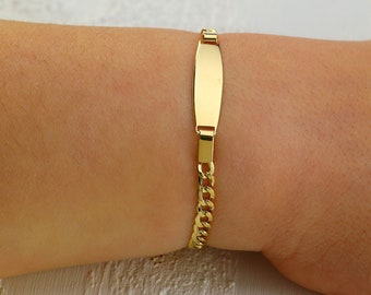 Gold Baby Bracelet Etsy