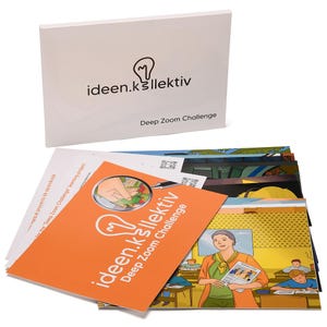 ideen.kollektiv Deep Zoom Challenge - jeu de team building, renforce la communication & le travail d'équipe pour les ateliers et les écoles
