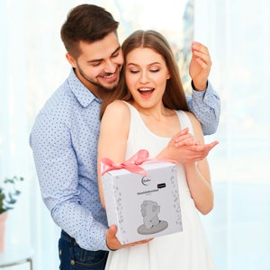 Makai Premium 3D Handabdruck Set Alginat Alabastergips mit vielen Extras DIY für Paare Familie Jahrestag Geburtstag individuelles Geschenk Bild 5