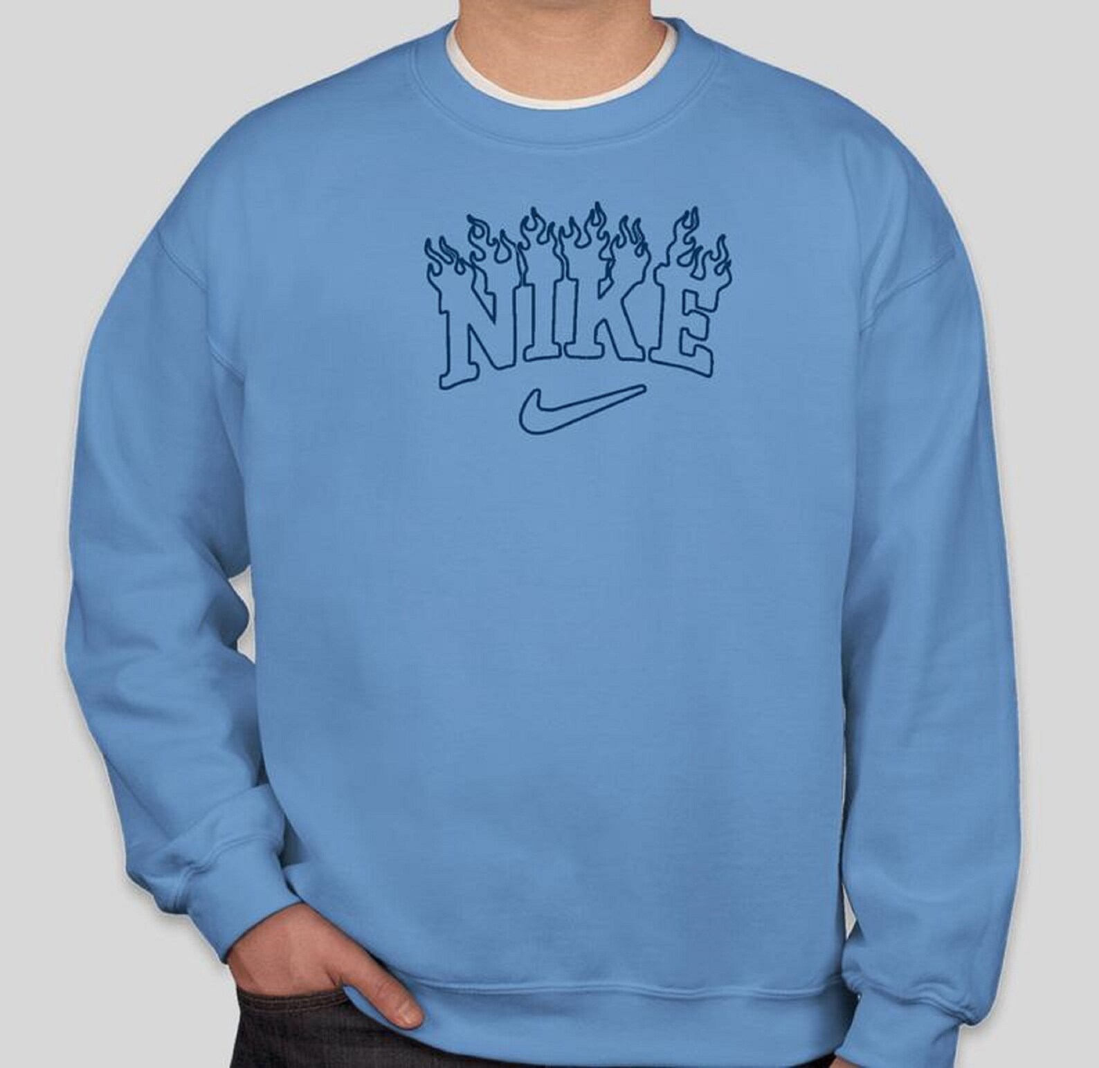 nike flame logo hoodie