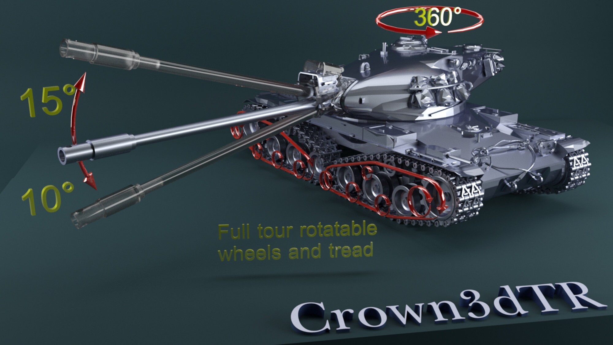 World of Tanks A125 AE Phase 1 WOT 3D Printing STL Model Etsy