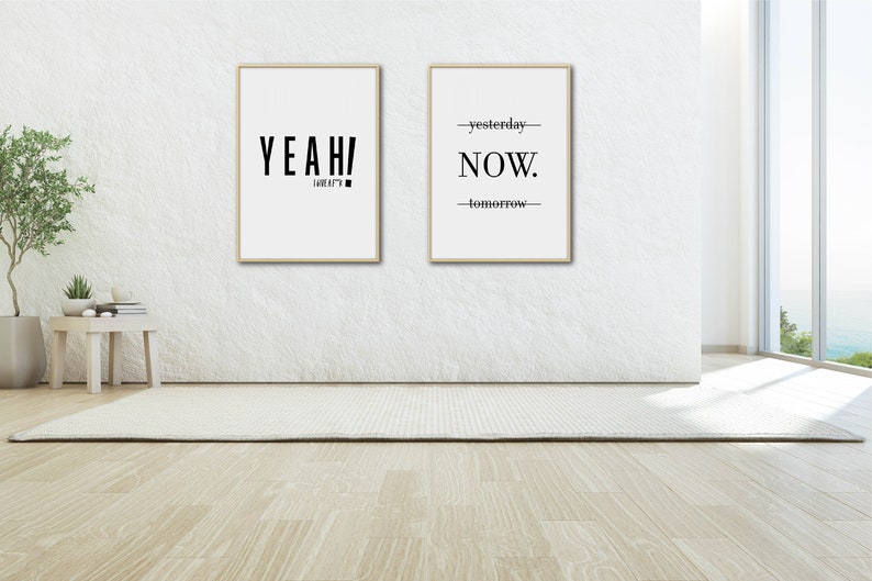 digital art wall art d\u00e9cor phrase wall art art prints digital download print set poster printable art d\u00e9cor home poster art wall