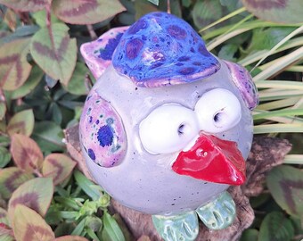 Gartenfigur Grünspecht Aus Keramik – 22 Cm, Handbemalt & Frostfest – Deko Für Baum & Holz
