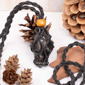 large elite shungite pendant