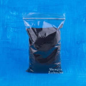 Natural Fullerene c60 - Shungite Powder - Fast Shipping - Authentic Black Сrushed Shungite Stones - Fullerene c60