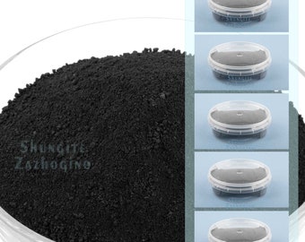 Big Package Shungite Powder 1 Pound | Natural Fellerene C60 Natural crushed shungite stones from Russia