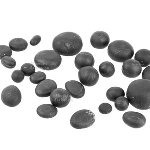 Shungite stones 100gr/3.53 Oz | Russian Shungite tumbled unpolished surface | Small shungite stone |  Shungite rough stone, Shungite pebble