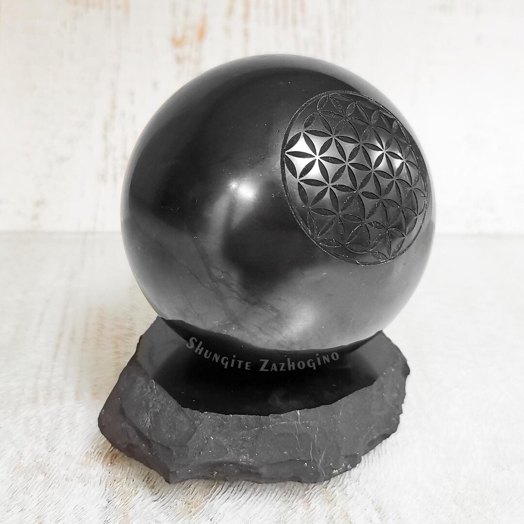 Shungite - Plaquette Rectangle De Téléphone | Protection Contre Les Ondes Néfastes Des Mobiles - Foto 13