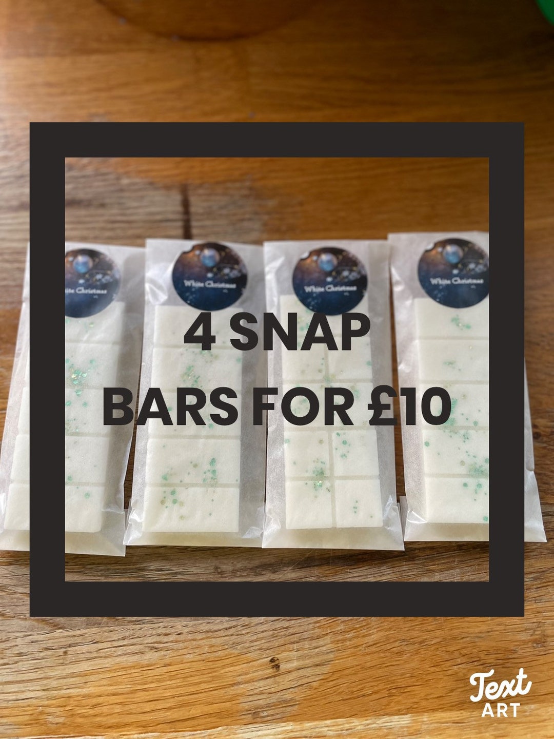 4 Wax Melts for 10 Pound /soy Wax Melt Snap Bars / 4 Wax Melts Etsy