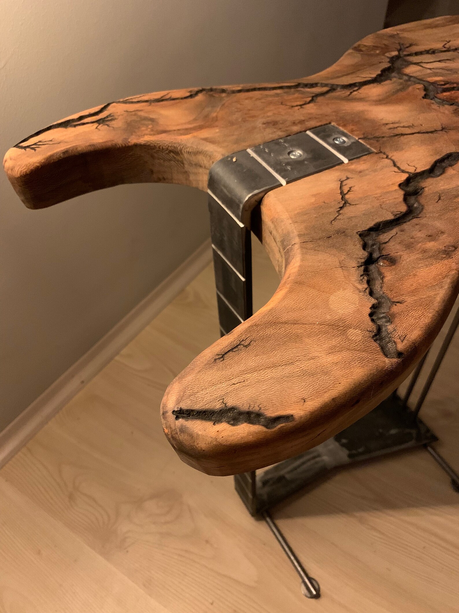 Guitar Coffee Table Guitar Table Coffee Table Guitar Shaped Etsy