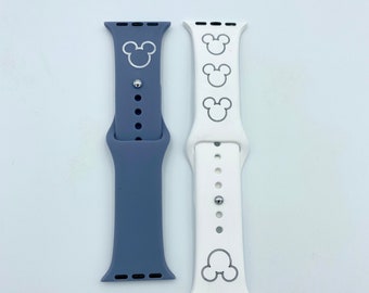 Mickey Silhouette I Mickey Ears I Apple Watch Band I Disney watch band