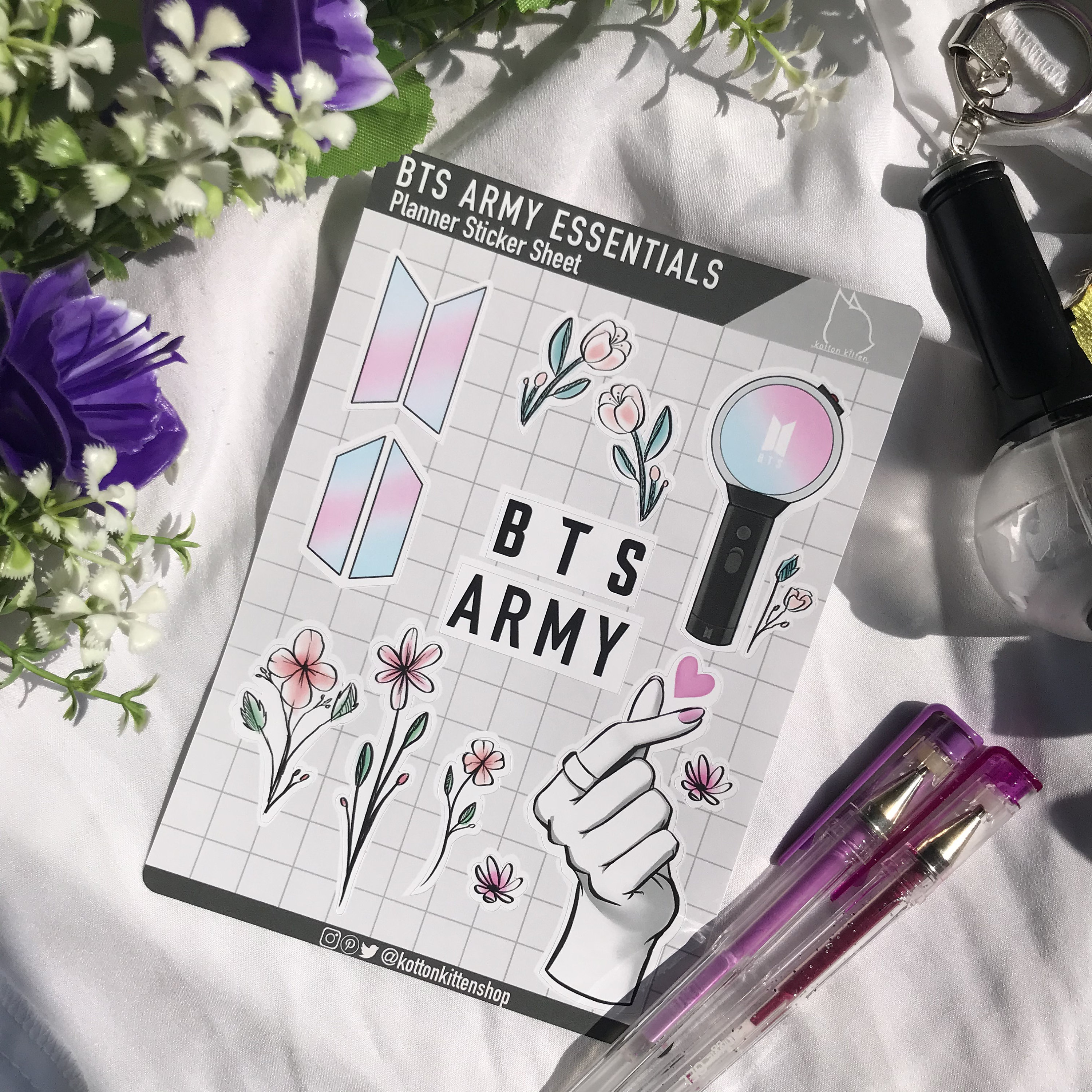 BTS Stickers • The Printables