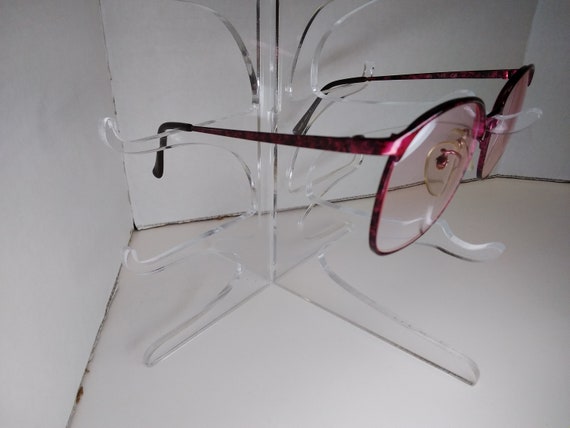 tura  260 vintage eyeglass frames 50-18-140 red - image 6