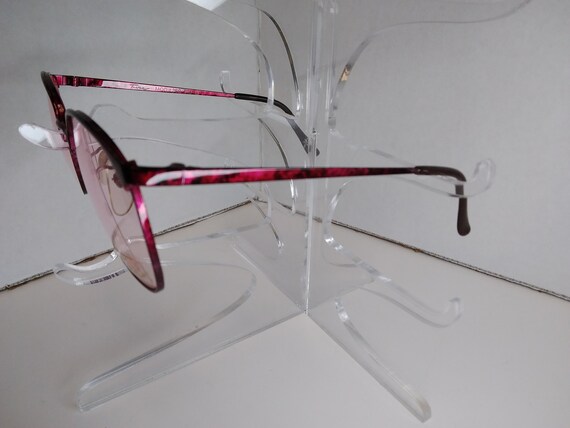 tura  260 vintage eyeglass frames 50-18-140 red - image 9