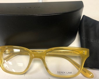 DEREK LAM 221 eyeglass frames  48-22-150  YLW