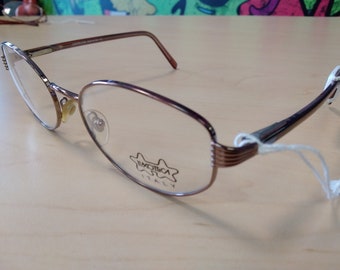TURA MOD.R906 Eyeglasses Frame Only 52-17-135 Half Rim  display picture 3