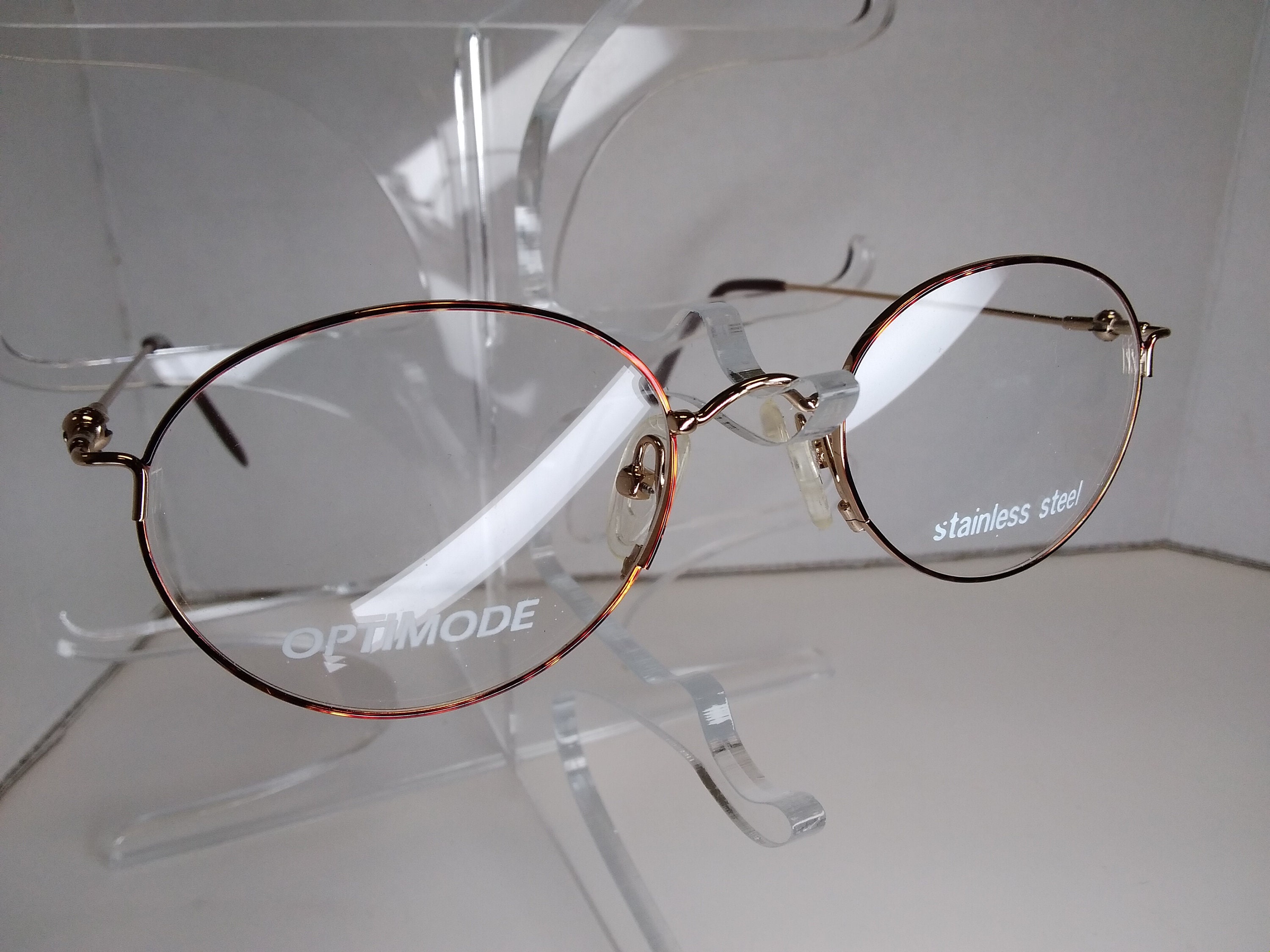 Optomode OPTIMODE 836 Vintage Eyeglass Frames 49-19-135 - Etsy