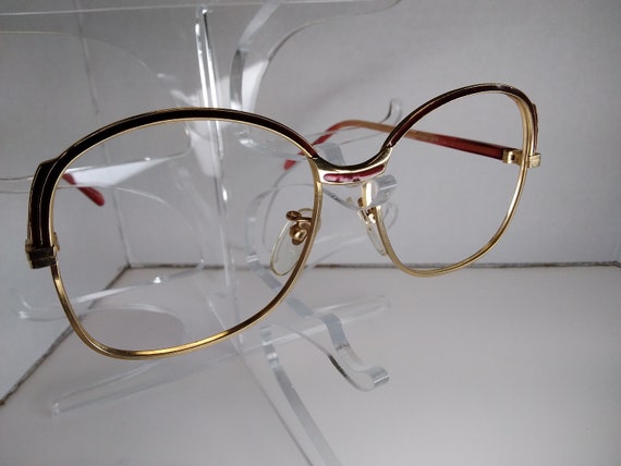 SELECTA GIGI 5 1/2 vintage eyeglass frames 52-16-… - image 2