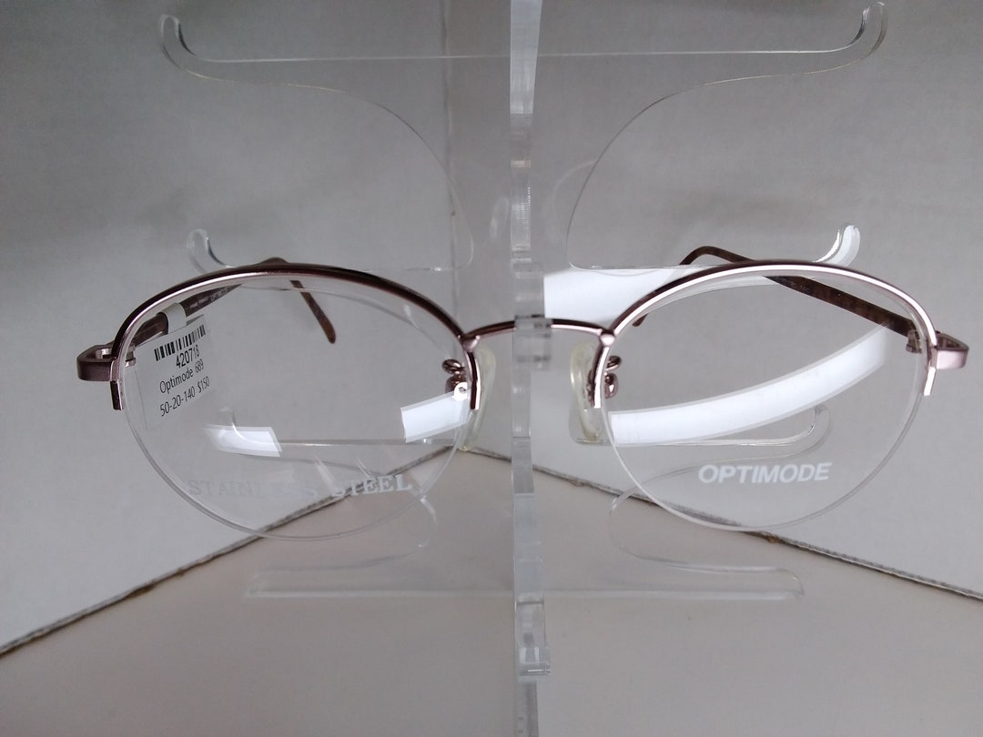 Optomode OPTIMODE 689 Vintage Eyeglass Frames 50-20-140 Pnk - Etsy
