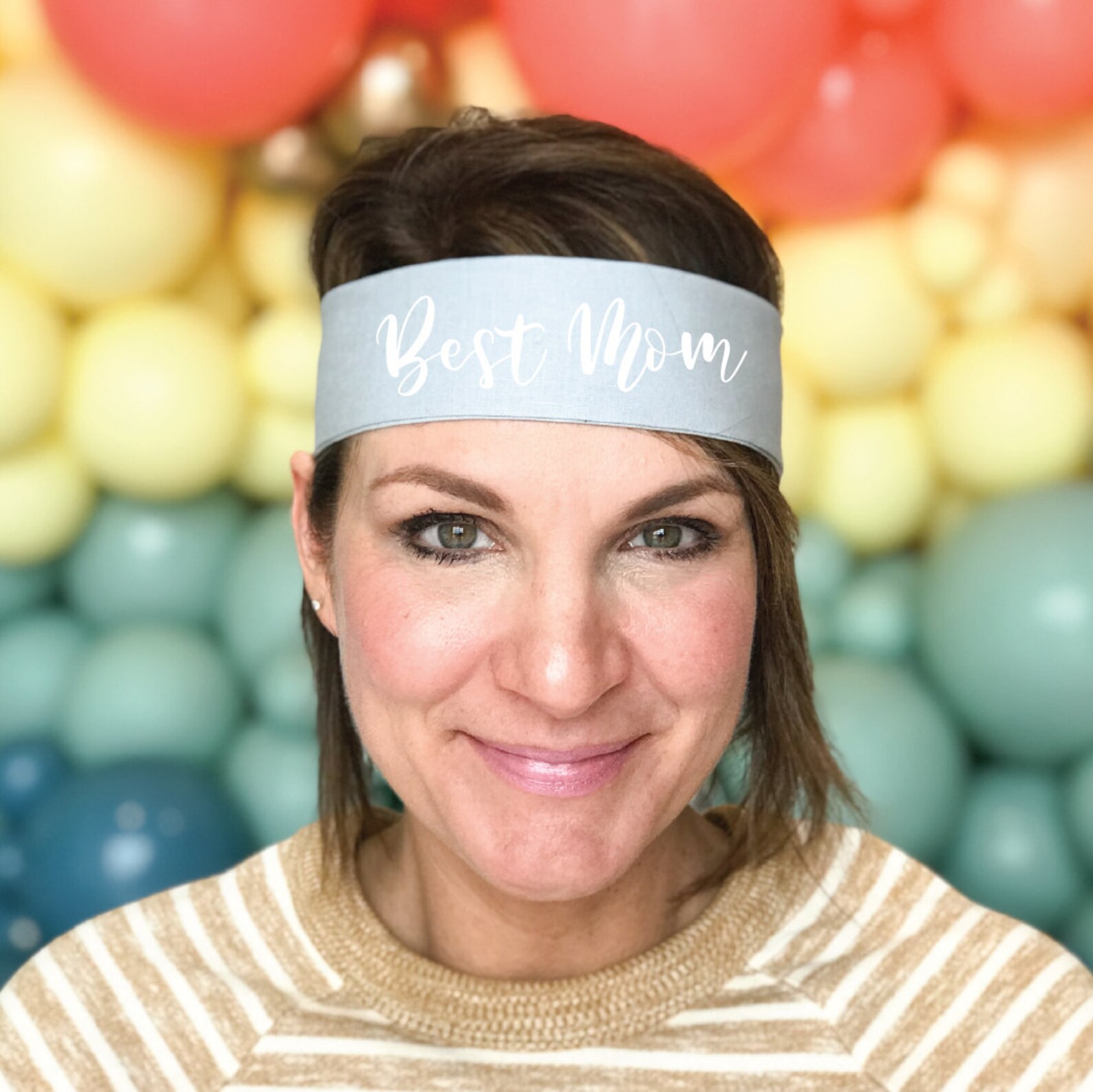 Best Mom Headband Etsy