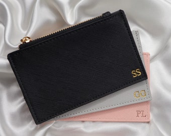Personalised Zip Cardholder - Purse - Wallet - Gift for Her - Birthday Gift - Custom Cardholder - Custom Purse