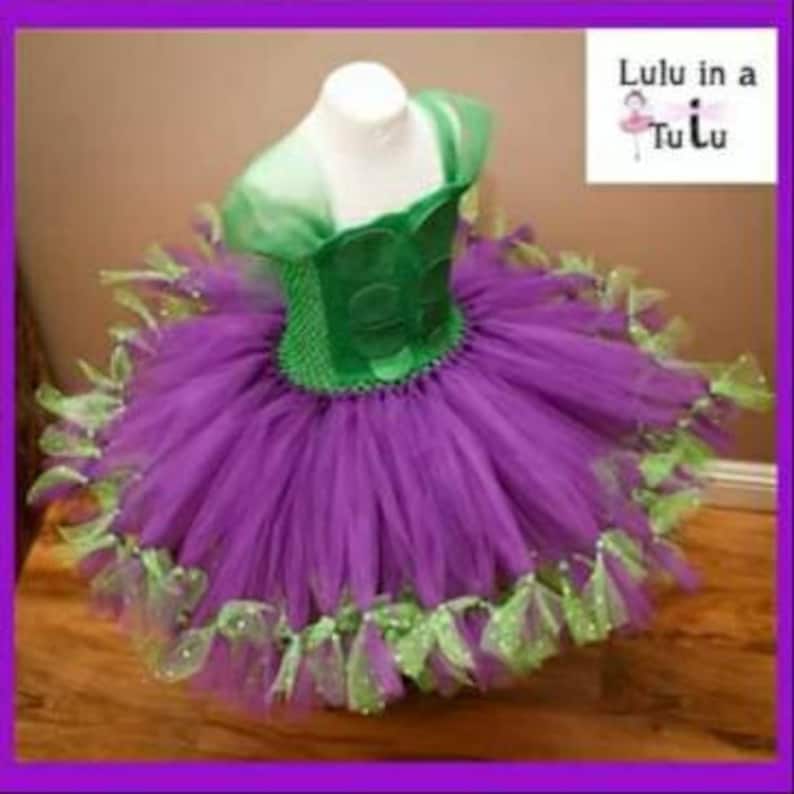 Hulk Superhero Character Inspired Layered Knee Length Tutu Dress CostumeParty DressBirthday DressHalloween Costume
