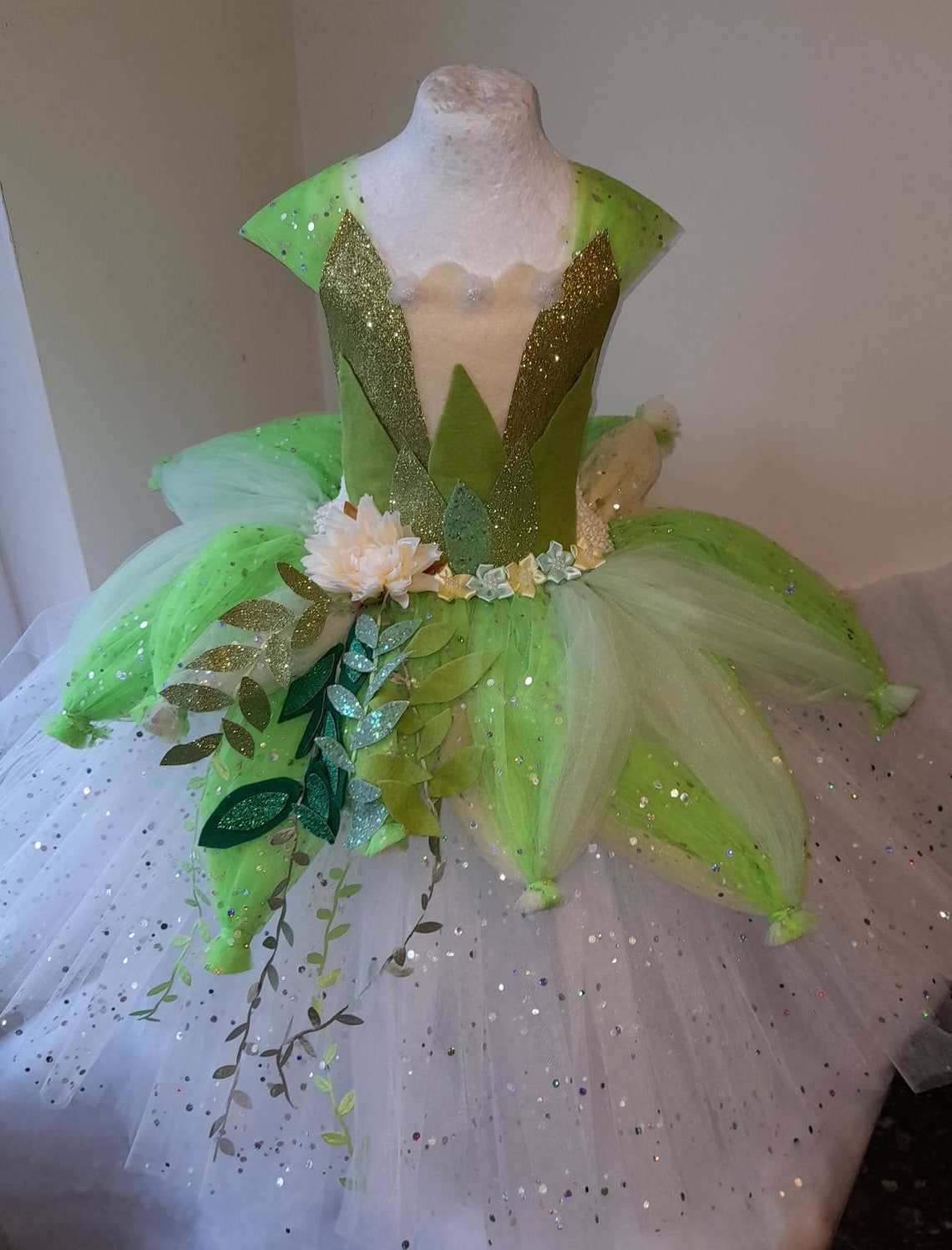 Deluxe Frog Princess Character Inspired Knee Length Tutu Dress Etsy