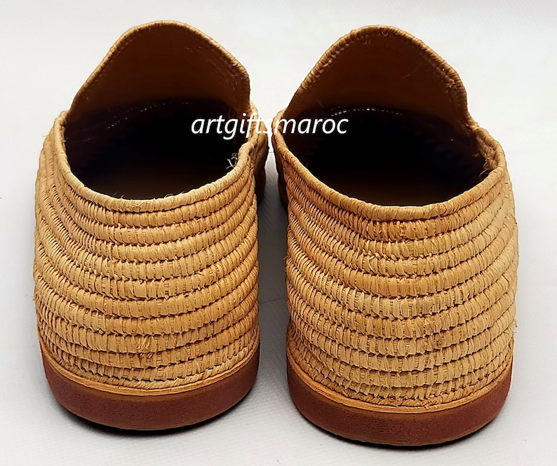Ossely Natural Raffia Loafers