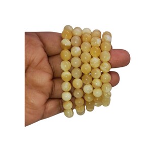 Orange Calcite Bracelets