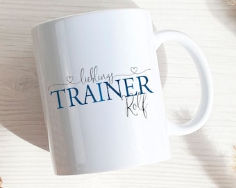 Mug favorite coach personalized gift coach, LMS001