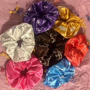 BT21 Satin Scrunchies