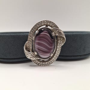 305 MIRACLE　ヴィンテージブローチ　パープル Miracle brooch - Etsy 日本