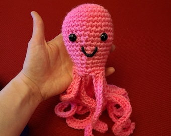 Patrón de gatitos y pulpos de crochet