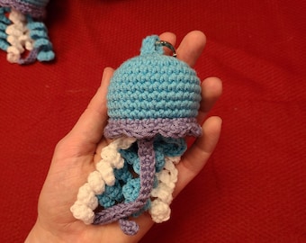 Patrón de llavero de medusas bebé gatitos y crochet