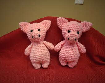 Gatitos y cerdo de ganchillo Patrón Cutie de ganchillo