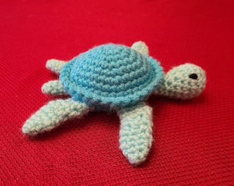 Patrón de gatitos y tortugas marinas de ganchillo