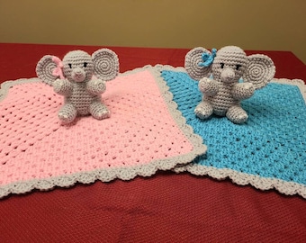 Patrón Lovey de gatitos y elefante de ganchillo (Versión 2)
